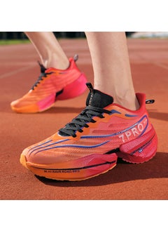 Cheetah 7Pro Racing Carbon Plate Running Shoes Unisex Breathable Comfortable Popcorn Pattern Mens Womens Couple Style Flint