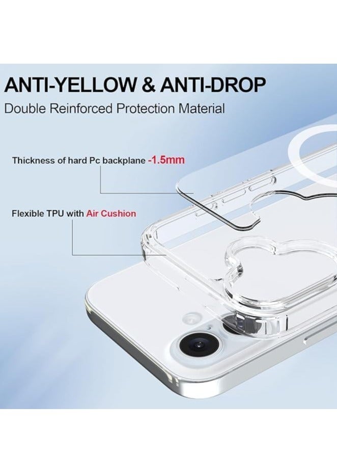 ELTRAZONE iPhone 16 Plus Magnetic Case - Durable Clear Back with Scratch Resistance (by AHN) - Image 4