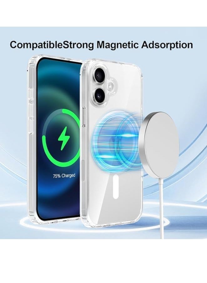 ELTRAZONE iPhone 16 Plus Magnetic Case - Durable Clear Back with Scratch Resistance (by AHN) - Image 3