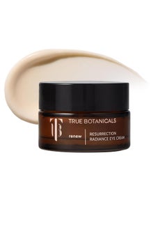 True Botanicals True Botanicals Resurrection Radiance Brightening Eye Cream | Reduces Appearance of Dark Circles, Fine Lines, Wrinkles & Puffiness | Dermatologist Tested, All Natural, Vegan| 0.5 oz | 15 ml 