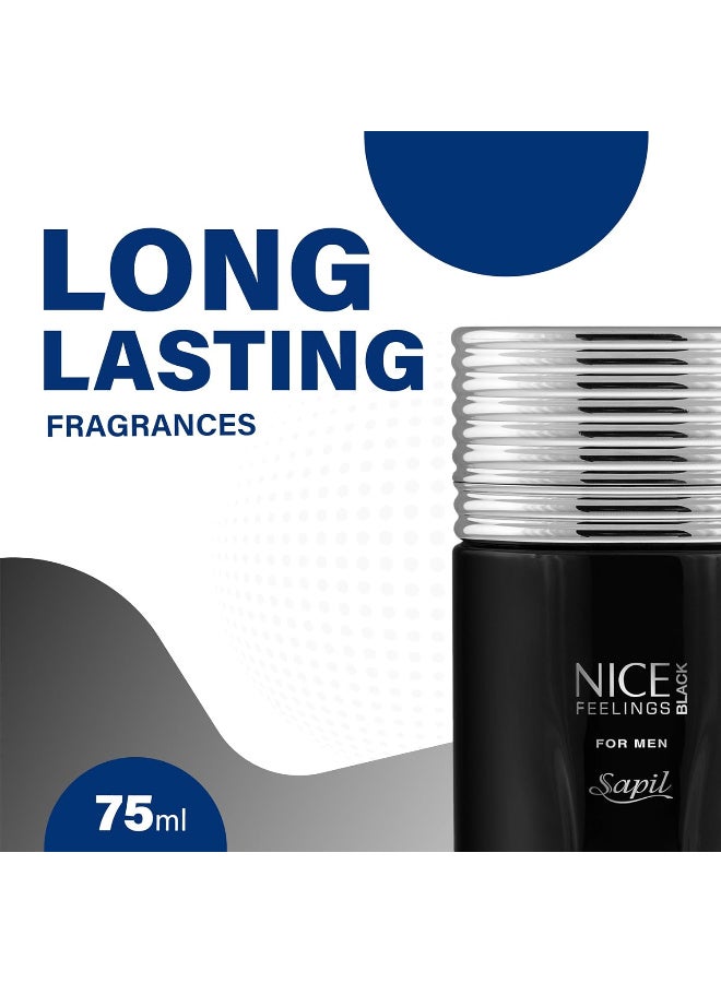 Sapil Nice Feelings Eau De Toilette 75ml For men - Image 4