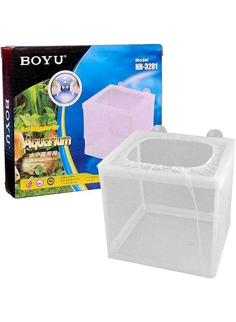 BOYU Net Single Fish Tank 16x15x15cm - Image 2
