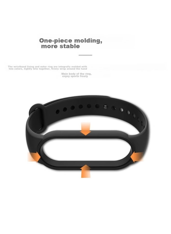 Stiger Stiger Compatible Wristband For Xiaomi Mi Band 4, Replacement Strap For Xiaomi Mi Band 3/4 Nfc Version, Suitable For Xiaomi Mi Band 4/3 Nfc, Lotus Pink Color  - Image 4