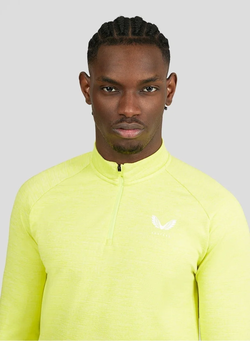 CASTORE Core Essentials Standard 1/4 Zip - Lime