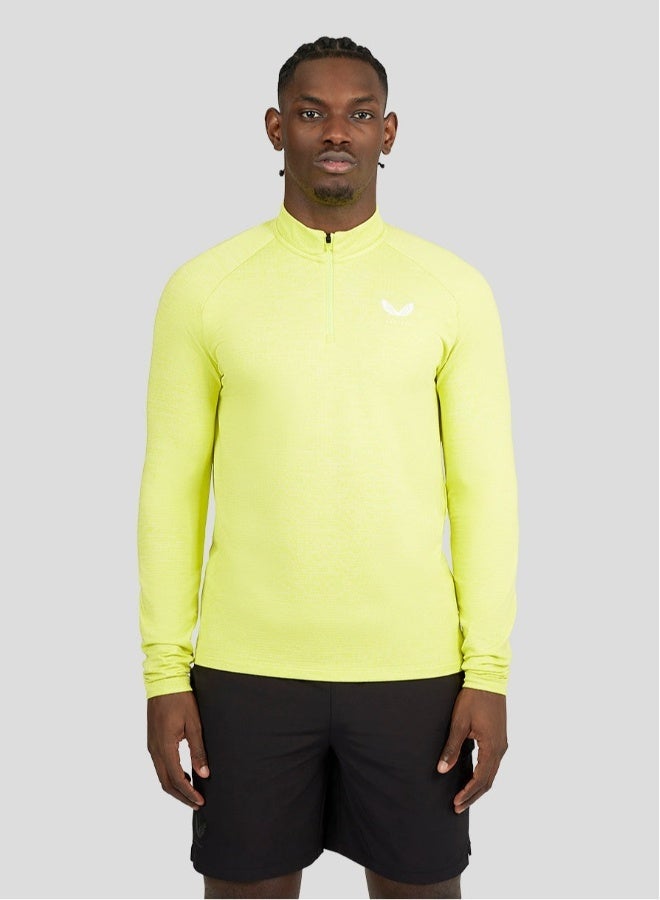 CASTORE Core Essentials Standard 1/4 Zip - Lime - Image 5