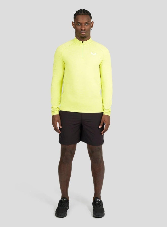 CASTORE Core Essentials Standard 1/4 Zip - Lime - Image 3