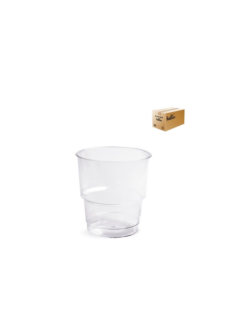 Falconpack Disposable Plastic Nova Cup 8oz Clear (1PackX25Pc) - Image 3