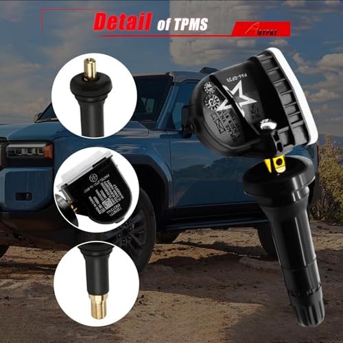 AOTPAT Pre-Programmed GM TPMS Sensor 315Mhz for:-Chevy Tahoe 2007-2020, Impala 2006-2020, Express 2008-2022, Silverado 2007-2016, Suburban Equinox Avalanche, for:-GMC Yukon 2007-2020, 13598771 (4Pcs) - Image 3