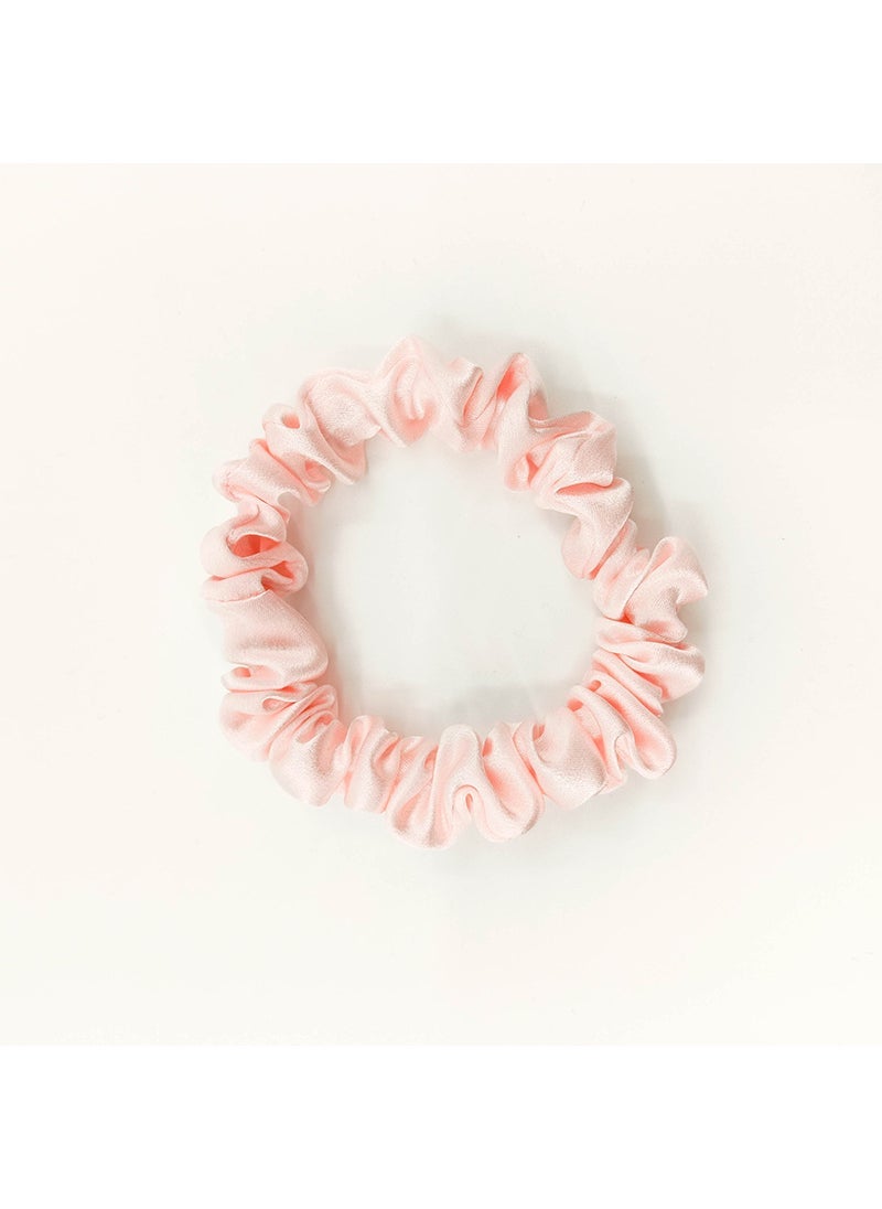 Generic 19mm Silk Elastic Hairband 1.5cm Mini Pale pink 