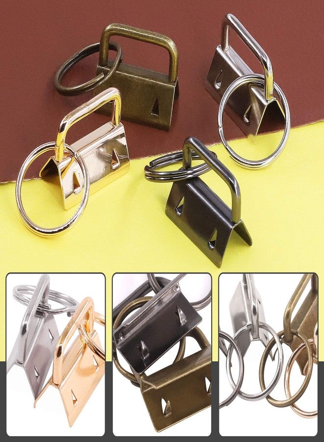 روستارك مجموعة أدوات Rustark مكونة من 40 قطعة بأربعة ألوان، تتضمن كماشة لصنع حلقات المفاتيح، كماشة زجاجية، وسلسلة مفاتيح مقاس 25 مم (1 بوصة) مع حلقة معدنية لصنع حبل وسلسلة مفاتيح. - Image 4