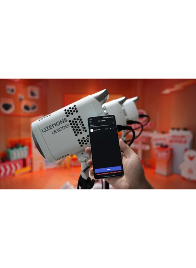 Godox Litemons LE300Bi Bi-Color LED Monolight (White) - Image 5