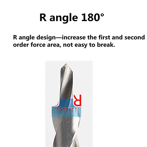 OCGIG 3/8" Pocket Hole Drill 1/4" Hex Shank Titianium coated Twist Step Drills with Adjustable Depth Stop Collar for Manual Pocket Hole Jig System - Image 4