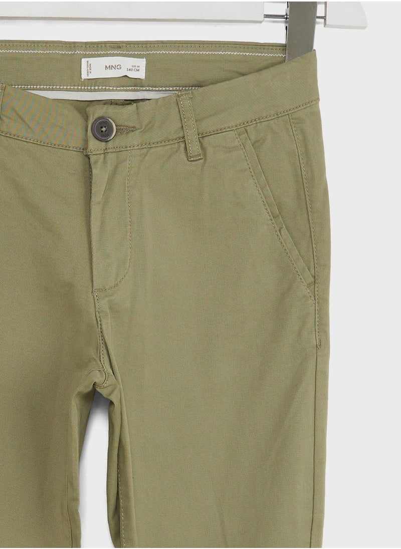 MANGO - Kids Essential Trousers - Image 1