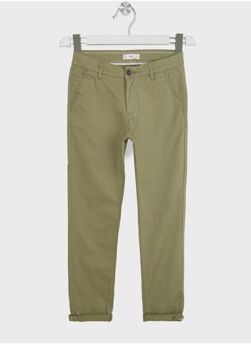 MANGO - Kids Essential Trousers - Image 1