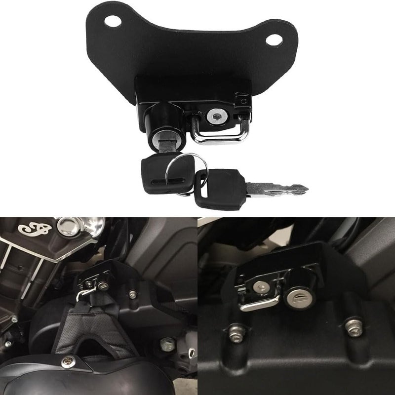 GYMARK Motorcycle Helmet Lock Universal Anti-Theft Helmet Security Lock for I-ndian Scout Bobber Sixty Accessories - Image 1