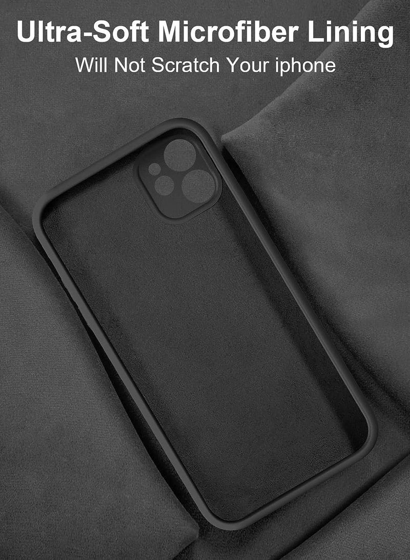 كولور فانس حافظة سيليكون لجهاز ابل ايفون 11، اسود ناعم - Image 4