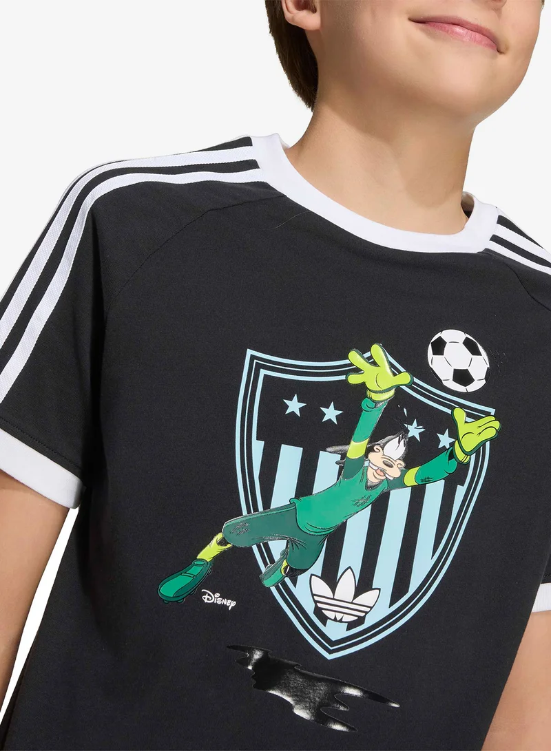 Adidas Originals BLACK/WHITE Youth Trefoil Loose T-Shirt  | Best Price UAE