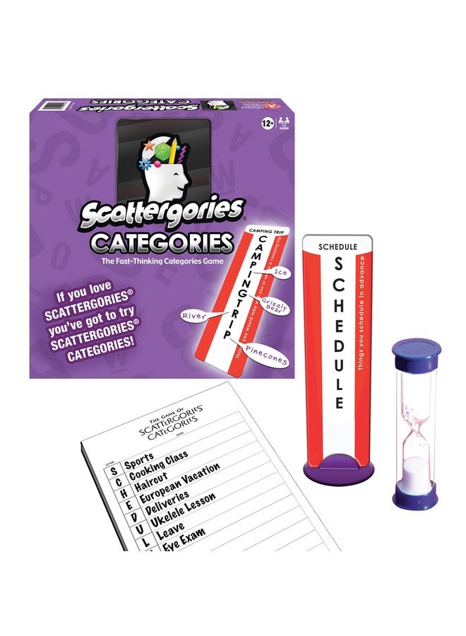 Winning Moves Scattergories Categories by Winning Moves Games USA, Great Twist on the Original Game for 2 to 4 Players, Ages 12+ - Image 1