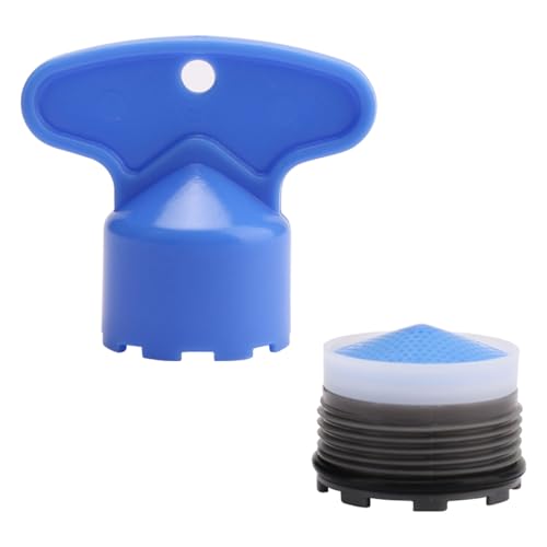 FIX ZHANG Faucet Aerator Flow Restrictor Service Kit Replacement for Moen 137401 Eco-Performance Aerator,1.5 gpm,18.5MM, with Key Removal Wrench Tool,Compatible with Rothbury or Voss - Image 1