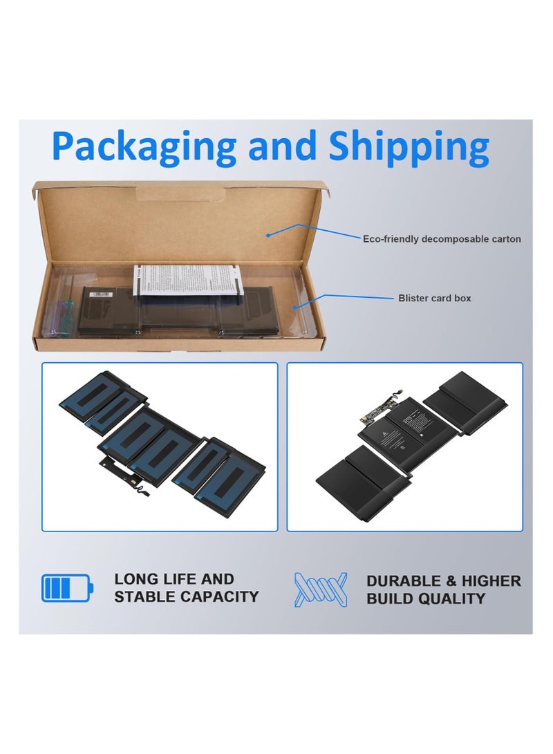 Max Power A1964 A1989 Laptop Battery for MacBook Pro(13-inch,2018) model A1989 MacBook Pro(13-inch,2019) model A1989 MacBook Pro (13-inch, 2020) model A2251 - Image 2