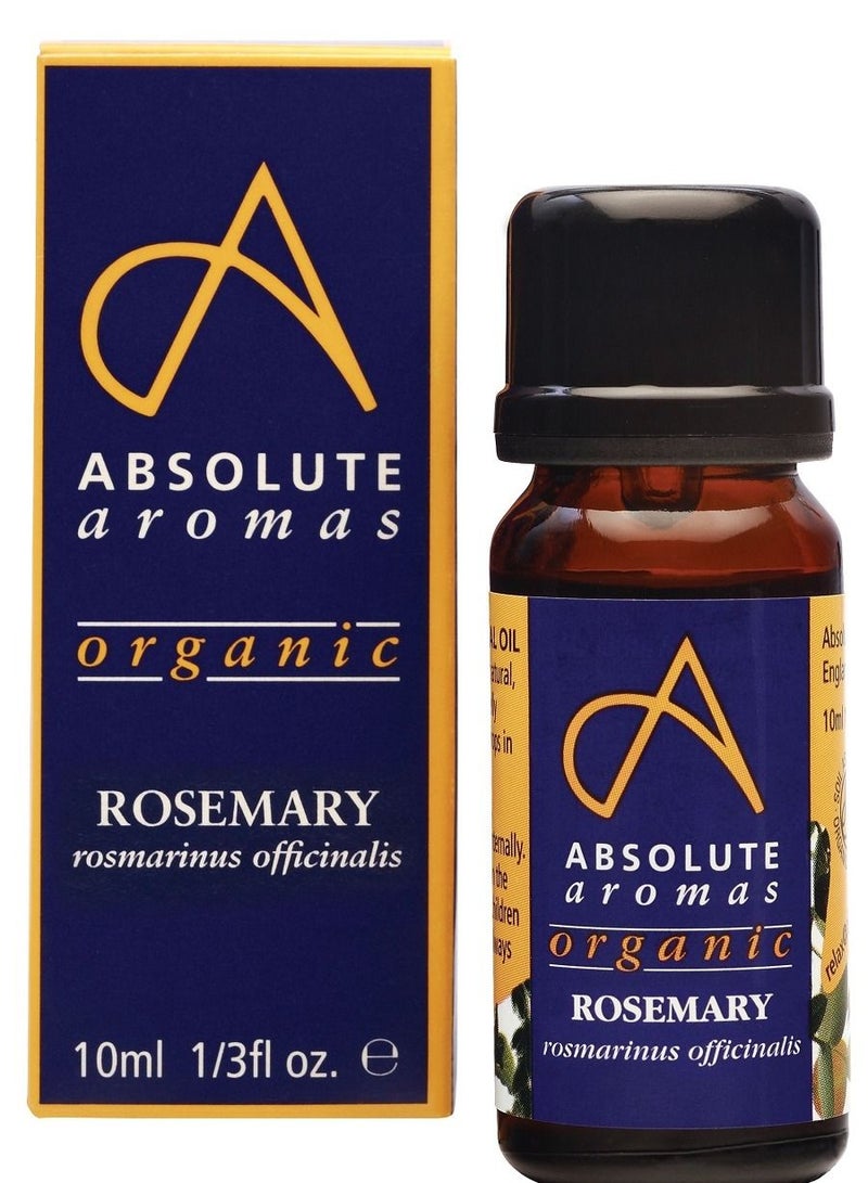 Absolute Aromas Rosemary Organic Pure Essential Oil 10ml - Image 1