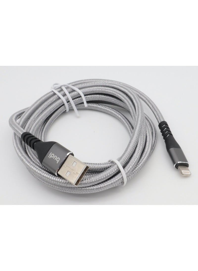 بودي كابل الشحن والمزامنة – M8J197L-GRY - Image 2