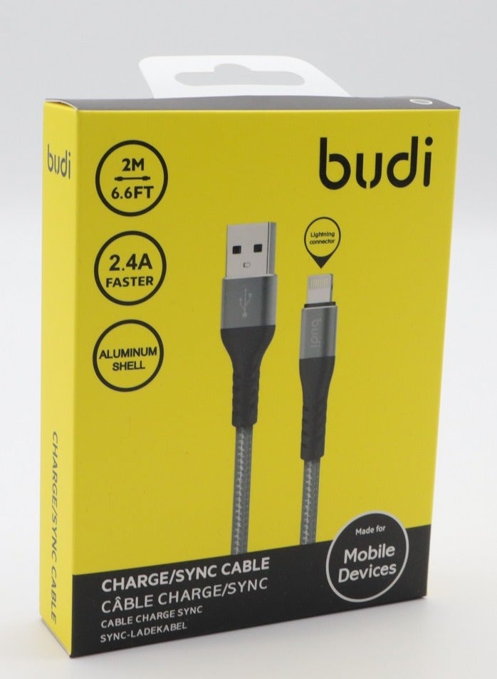 بودي كابل الشحن والمزامنة – M8J197L-GRY - Image 4