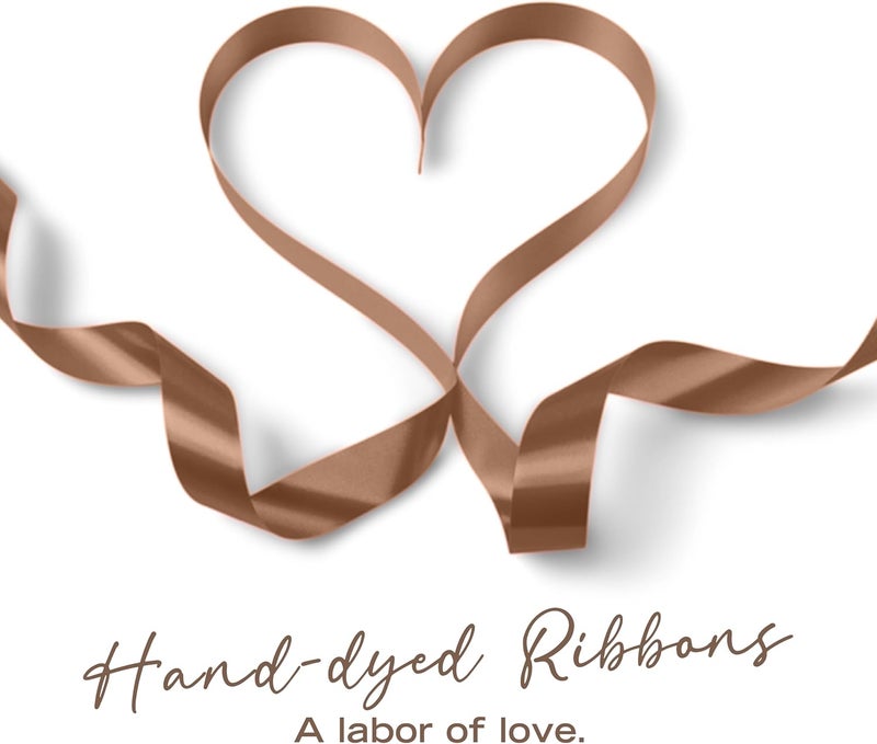 ThreadNanny New 7mm Size ThreadNanny 6 Spools of 100 Pure Silk Ribbons  Brown Tones  60 MTS x 7mm - Image 2