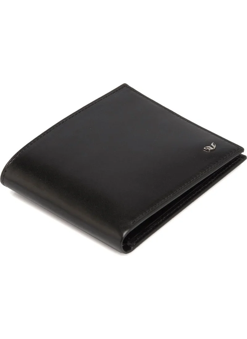 Tergan Black Leather Men's Wallet 01211B06