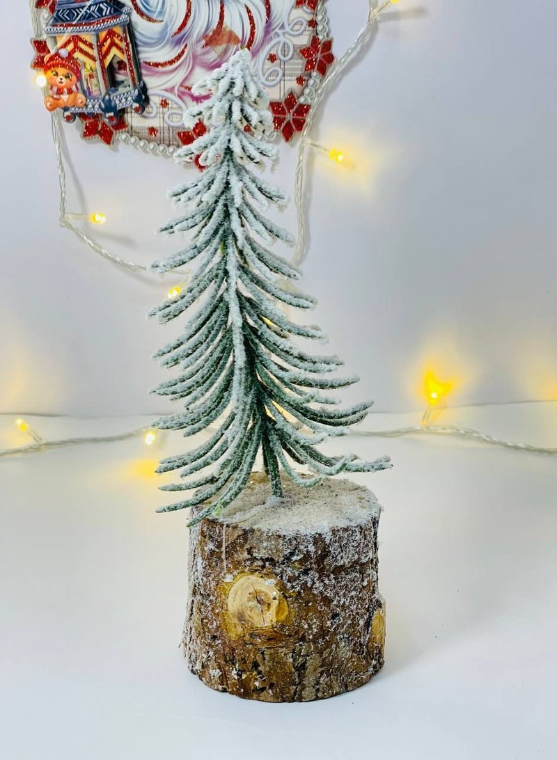 Mini Christmas Tree Christmas Tree Christmas Tree Decoration Christmas Tree Ornament Craft 15cm 1pc - Image 1