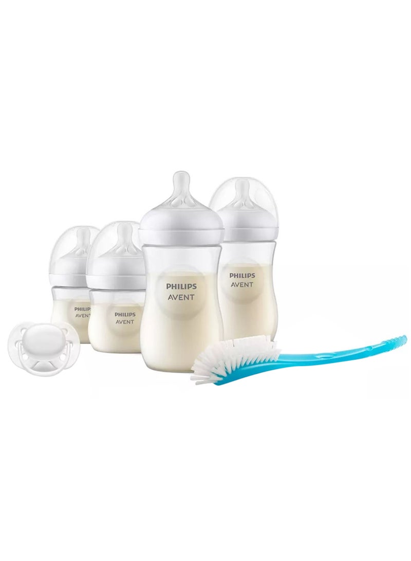 Philips Avent Natural 3.0 Feeding Starter Clear Set - Image 1