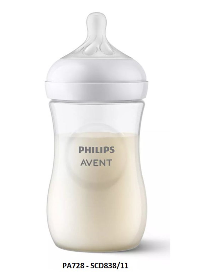 Philips Avent Natural 3.0 Feeding Starter Clear Set - Image 3
