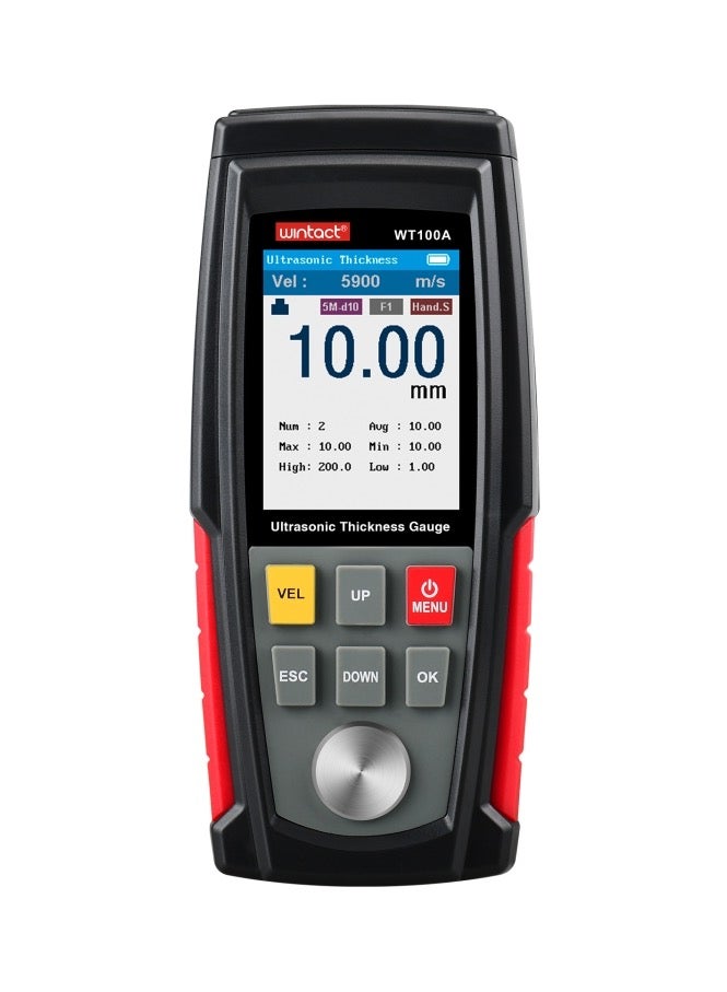 Wintact WT100A Digital Ultrasonic Thickness Gauge Meter Tester USB Charging Digital Thickness Metal Tester High Precision - Image 1