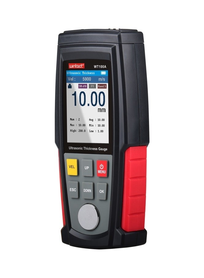 Wintact WT100A Digital Ultrasonic Thickness Gauge Meter Tester USB Charging Digital Thickness Metal Tester High Precision - Image 2