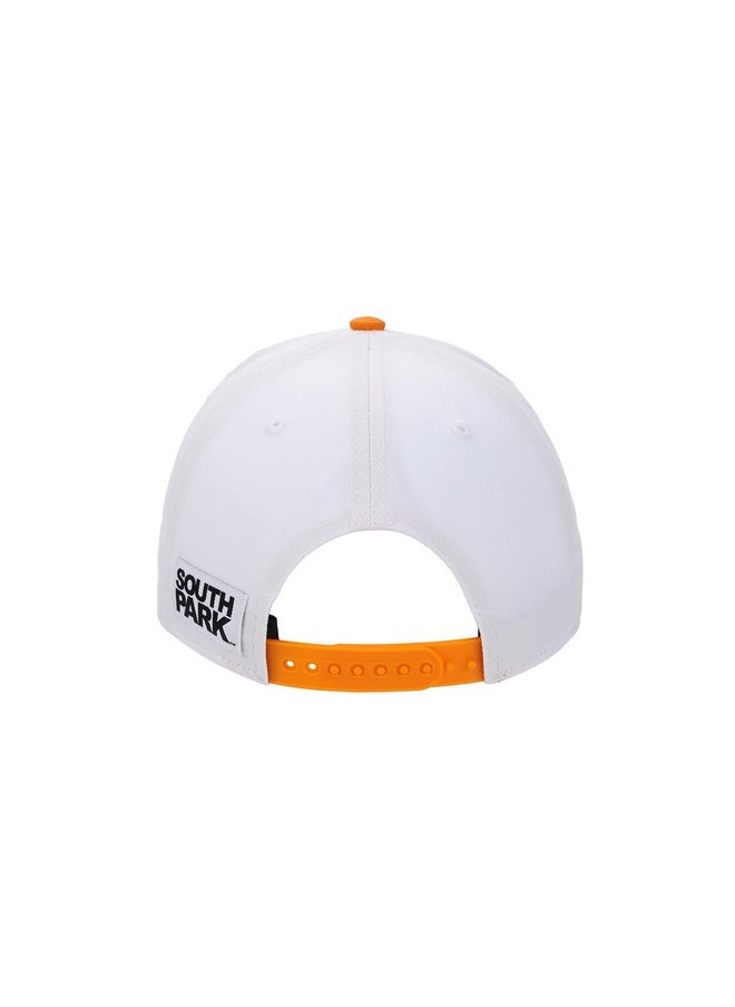 Bioworld - South Park Raisins Logo Adult White Traditional Adjustable Hat - Image 1
