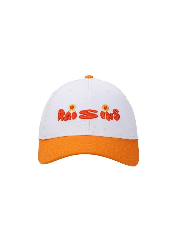 Bioworld - South Park Raisins Logo Adult White Traditional Adjustable Hat - Image 1