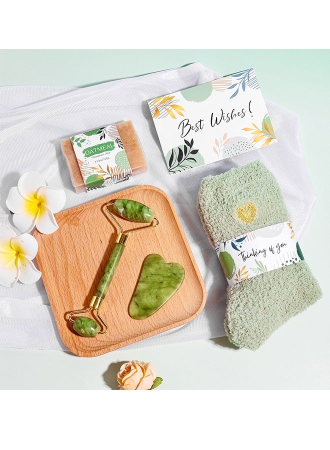Arabest Self Care Gifts for Women Get Well Soon Gifts Basket, Birthday Gifts for Women Care Package Relaxing Spa Gifts Thinking of You Gifts w/ Blanket, Unique Mothers Day Gifts for Mom Her Friend Sister Wife - Image 2
