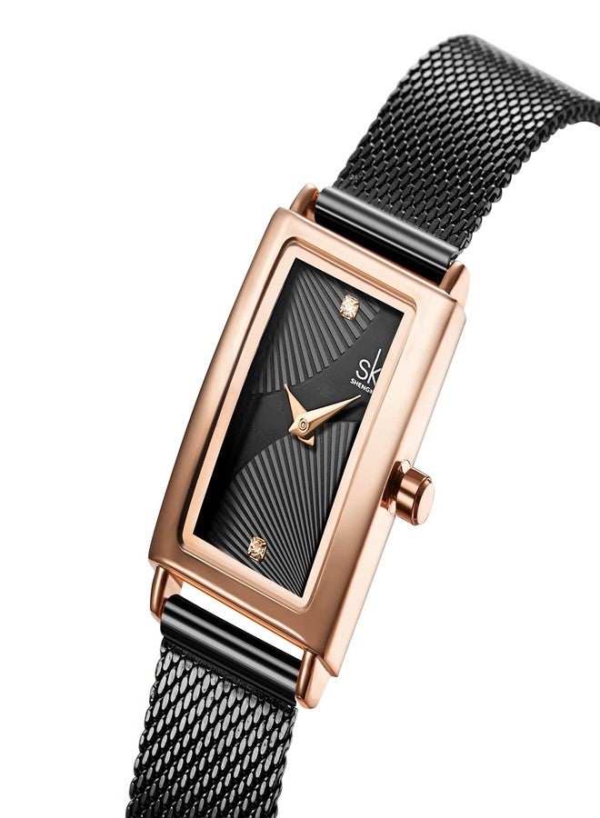 SHENGKE Minimalist Watch (Love Me Tender Love Me Home) Casual Fashion Wrist Watch, Black(0119), Quartz Watch - Image 2