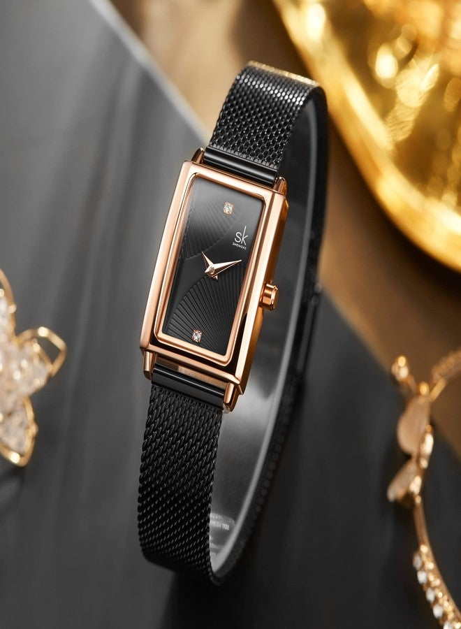 SHENGKE Minimalist Watch (Love Me Tender Love Me Home) Casual Fashion Wrist Watch, Black(0119), Quartz Watch - Image 5