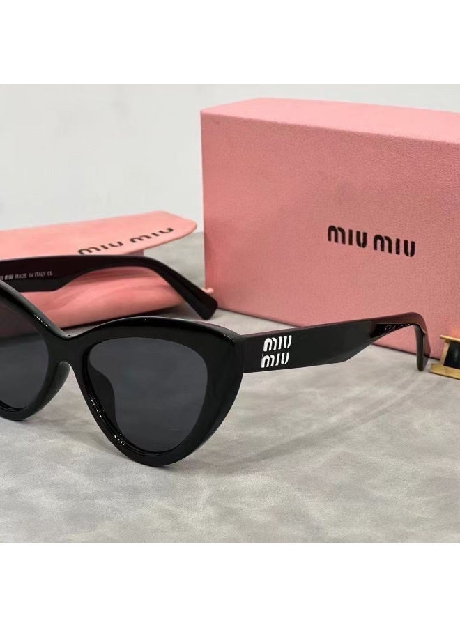 Miu Miu Italian Designer Luxury Retro Style Polarized Cycling Sunglasses For Ladies - Image 1