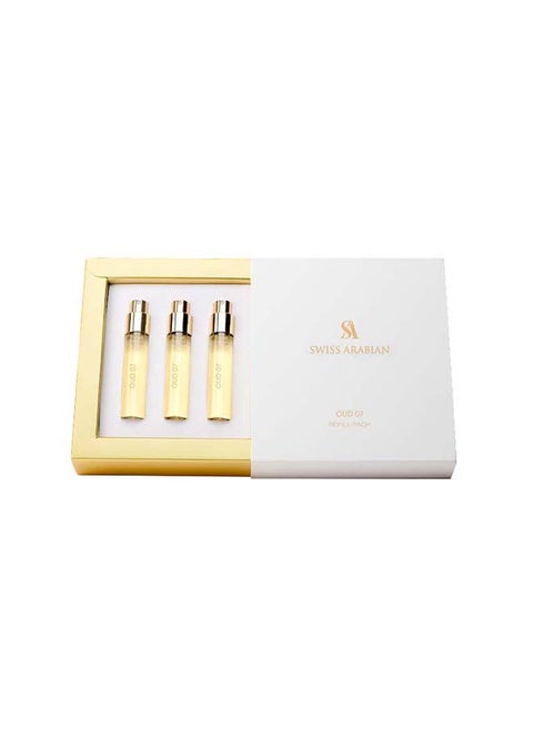 Pack Of 3 Oud 07 Refill Set - Unisex 30ml