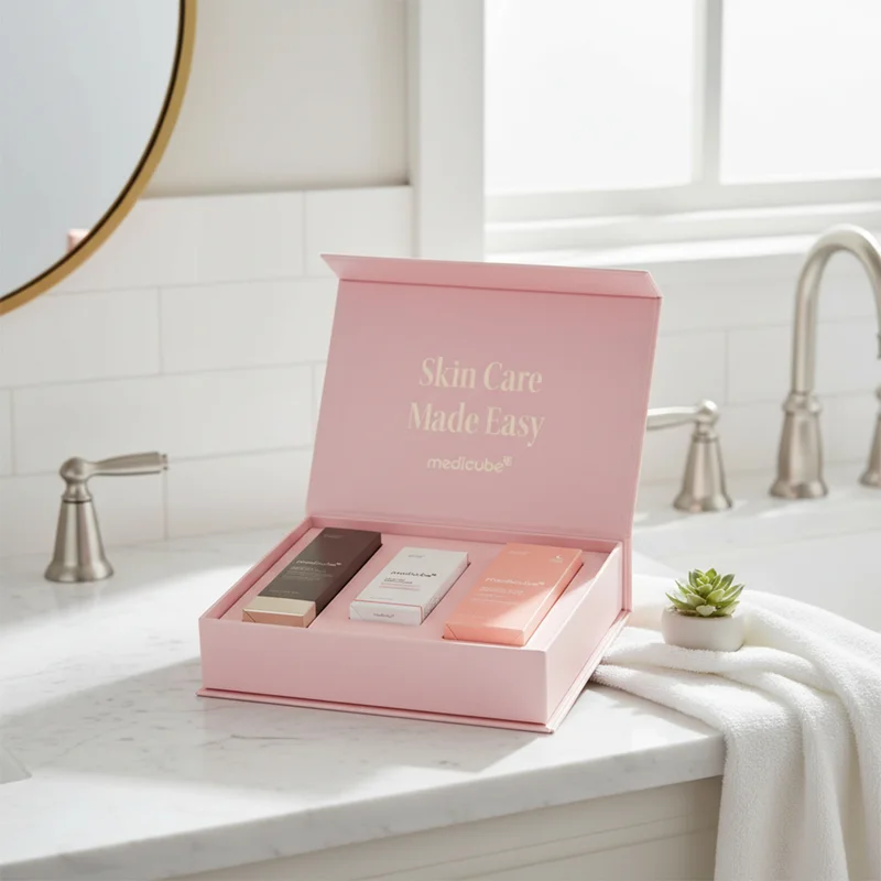 Medicube Night Repair Set – Collagen Night Wrapping Mask + Deep Vita A Retinol Serum + PDRN Pink Peptide Serum 30ml