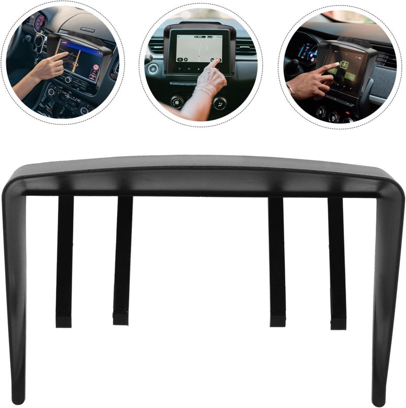 Luxshiny GPS Sun Shade Cover for Car Navigation Portable Sun Visor Shield for Navigation Screens Easy Installation for Multiple Vehicles - Image 4