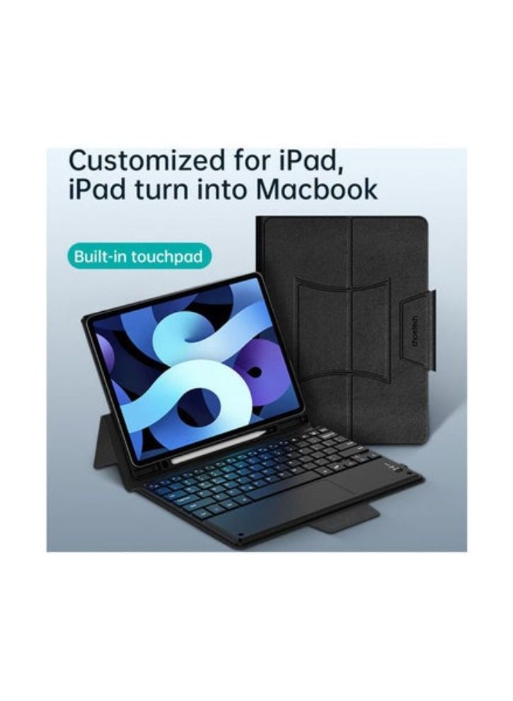 ACLIX Detachable Wireless Keyboard Case With Touchpad for Apple iPad 10.2 Black - Image 3