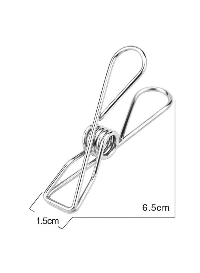 20 Pcs Clothespins Chip Clips Stainless Steel Clothespins - Image 2