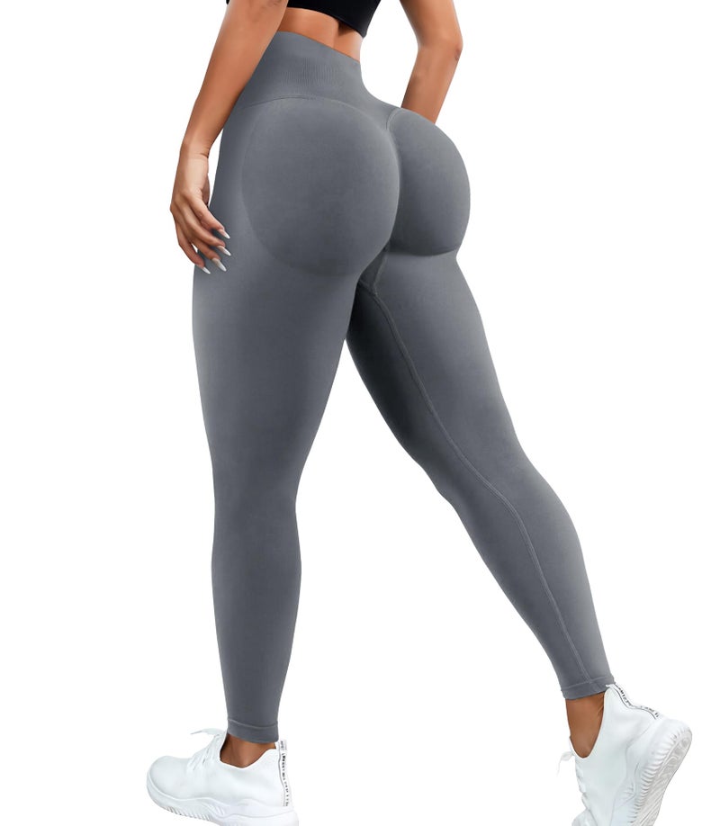 JGS1996 Hidden Scrunch Butt Lifting Leggings for Women Tummy Control High Waisted Workout Gym Seamless Impact Yoga Pants - Image 1