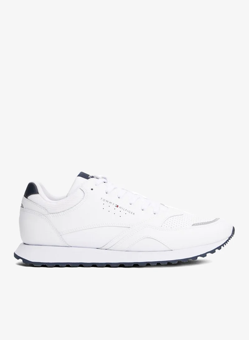 TOMMY HILFIGER Cleat Trainers With Leather