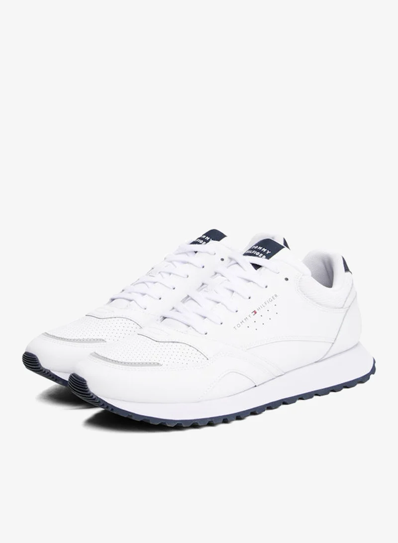 TOMMY HILFIGER Cleat Trainers With Leather