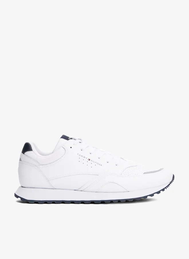 Cleat Trainers With Leather