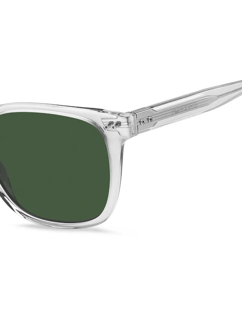 TOMMY HILFIGER Men's UV Protection Sunglasses Th 1887/S Crystal 45.5 - Lens Size: 52 Mm